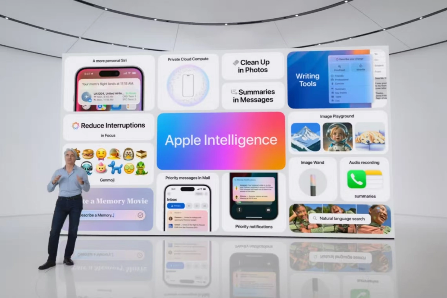 投注:Gurman:蘋果 Apple Intelligence 功能分批上線,重磅功能要等到明年